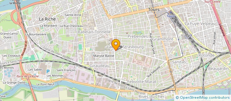 localisation de l'entreprise SCI ONE WAY  TOURS