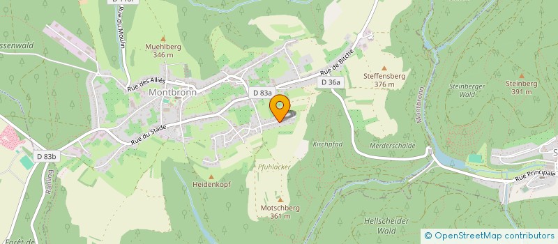 localisation de l'entreprise SCI ONEFF  MONTBRONN