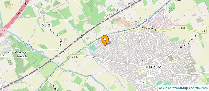 localisation de l'entreprise SCI ONEILL  MAUGUIO