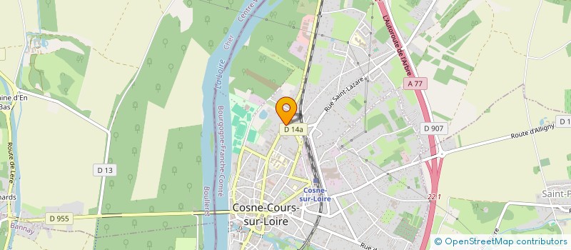 localisation de l'entreprise SCI ONG à COSNE-COURS-SUR-LOIRE