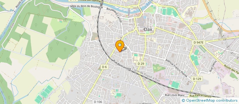 localisation de l'entreprise SCI ONGI IZAN à DAX