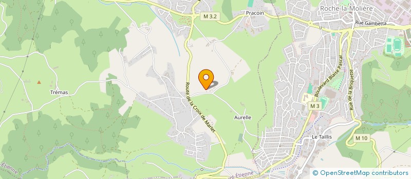 localisation de l'entreprise SCI ONIEWSKI  SAINT-ETIENNE