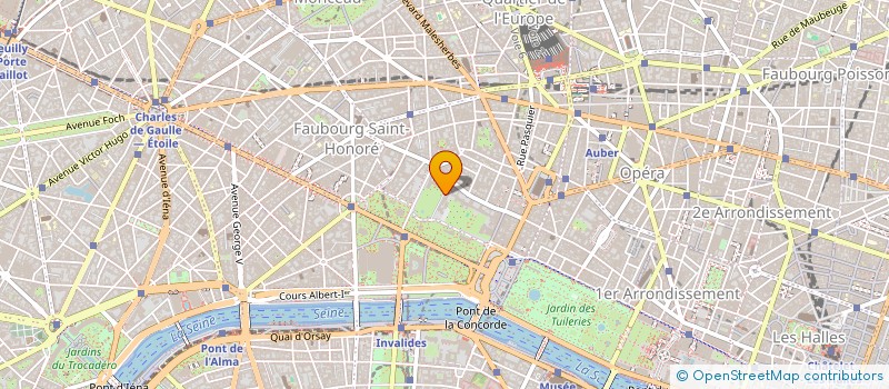 localisation de l'entreprise SCI ONIX  PARIS