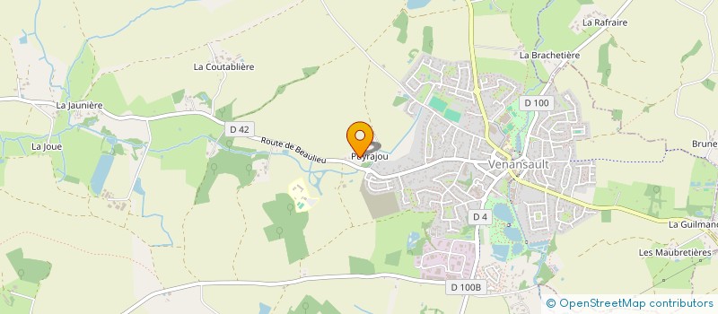 localisation de l'entreprise SCI ONLY 3  VENANSAULT