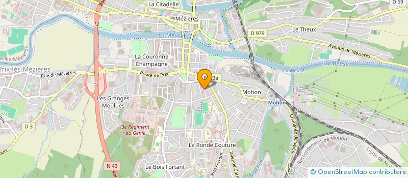 localisation de l'entreprise SCI ONLY N CO  VILLERS-SEMEUSE