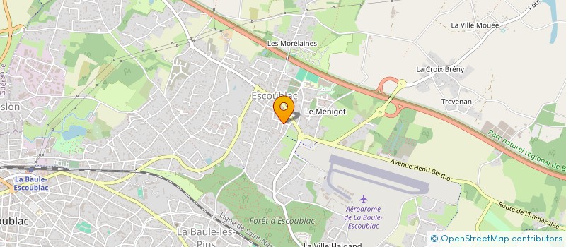 localisation de l'entreprise SCI ONNOREP  LA BAULE-ESCOUBLAC