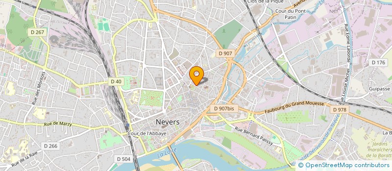 localisation de l'entreprise SCI ONSE  NEVERS