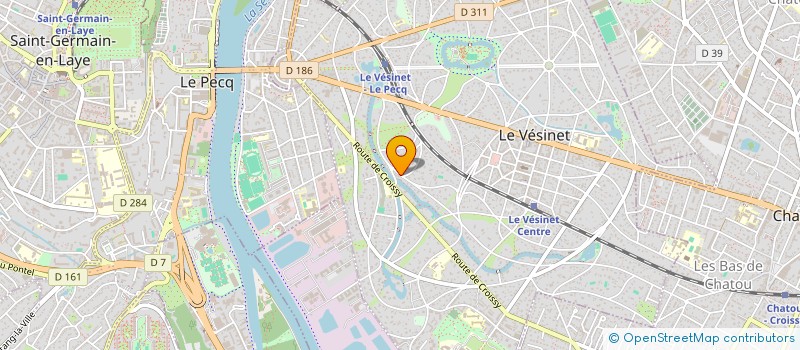 localisation de l'entreprise SCI ONYP 89  LE VESINET