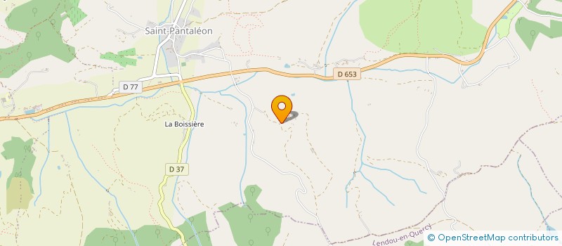 localisation de l'entreprise SCI ONYX 02  BARGUELONNE-EN-QUERCY