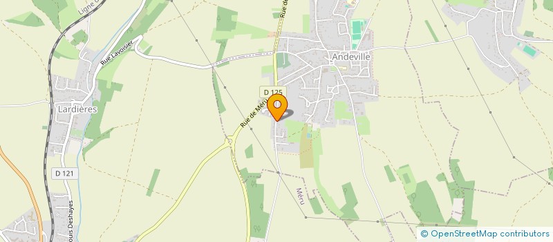 localisation de l'entreprise SCI ONYX  ANDEVILLE