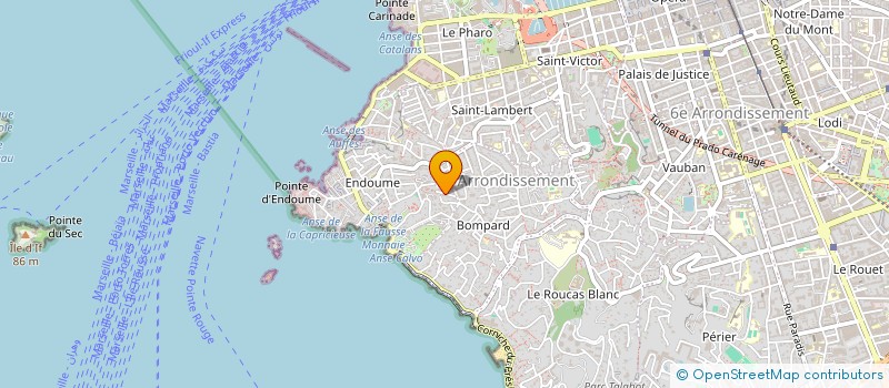 localisation de l'entreprise SCI OP à MARSEILLE