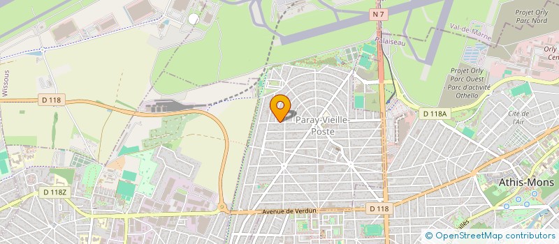 localisation de l'entreprise SCI OPACK à PARAY-VIEILLE-POSTE