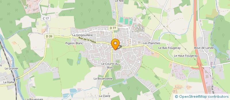 localisation de l'entreprise SCI OPAL  LAILLE