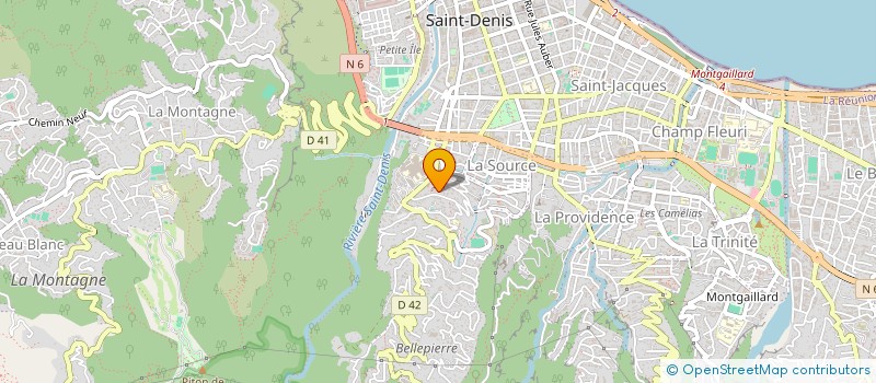 localisation de l'entreprise SCI OPALE à SAINT-DENIS