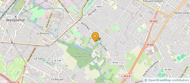 localisation de l'entreprise SCI OPALE à CROIX