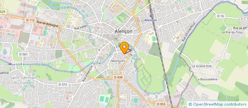 localisation de l'entreprise SCI OPALE à ALENCON