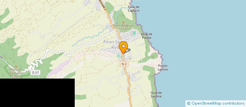 localisation de l'entreprise SCI OPALLIOS  SAINTE-ROSE