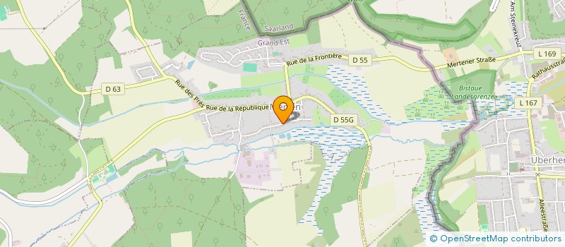 localisation de l'entreprise SCI OPDV  MERTEN