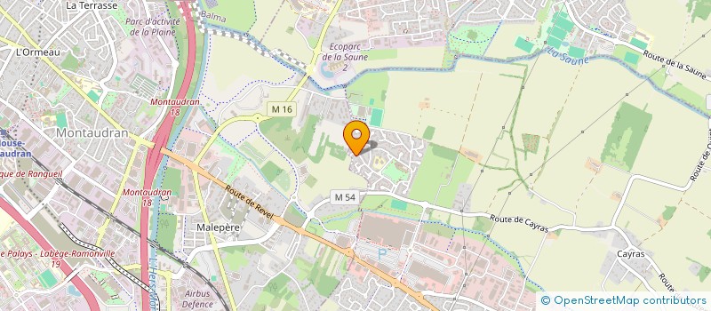 localisation de l'entreprise SCI OPEN  SAINT-ORENS-DE-GAMEVILLE