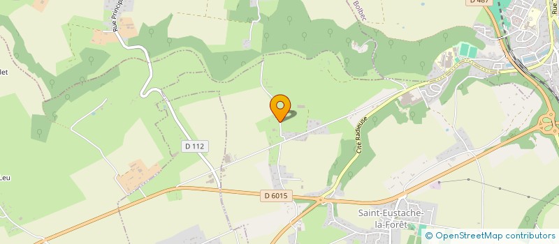 localisation de l'entreprise SCI OPEN PRO  SAINT-EUSTACHE-LA-FORET