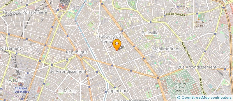 localisation de l'entreprise SCI OPEN SESAME  PARIS