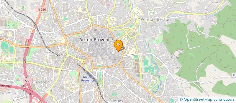 localisation de l'entreprise SCI OPERA  AIX-EN-PROVENCE