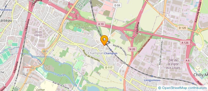 localisation de l'entreprise SCI OPG  CHAMPLAN