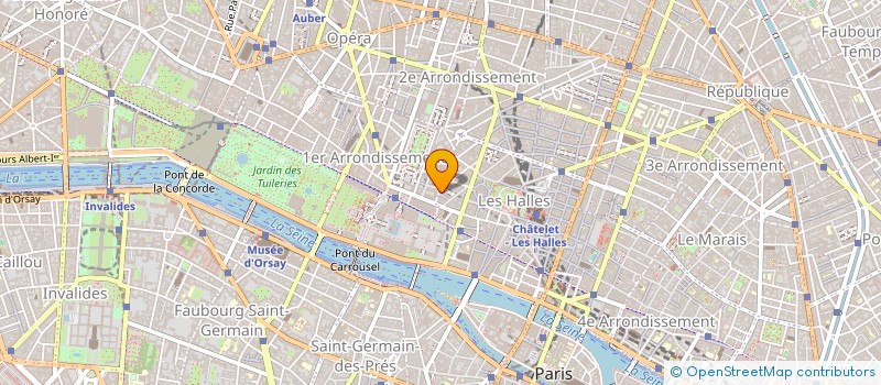 localisation de l'entreprise SCI OPH PARIS PREMIER  PARIS