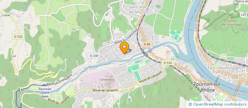localisation de l'entreprise SCI OPHEBAT à SAINT-JEAN-DE-MUZOLS