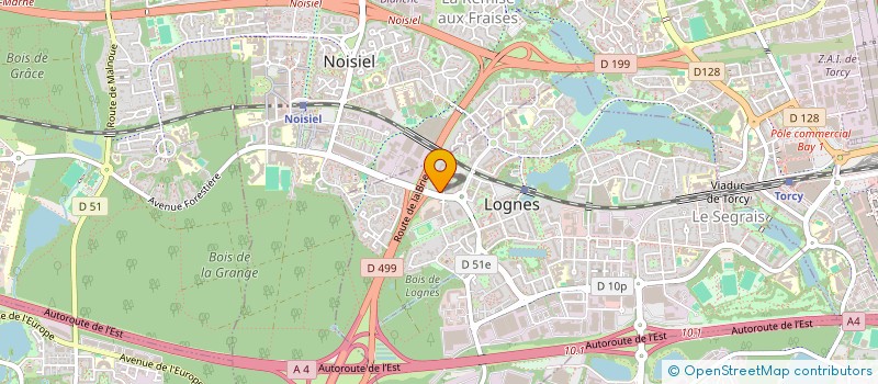 localisation de l'entreprise SCI OPHELIE à LOGNES