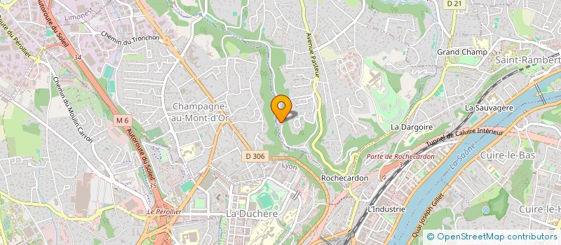 localisation de l'entreprise SCI OPHELIE ET LORIS  LACHASSAGNE