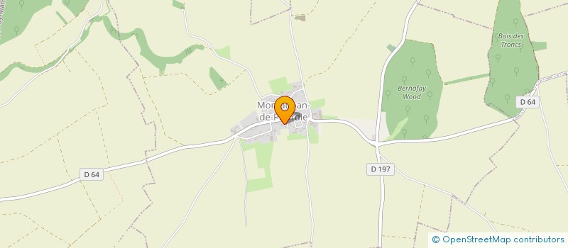 localisation de l'entreprise SCI OPHIS  MONTAUBAN-DE-PICARDIE