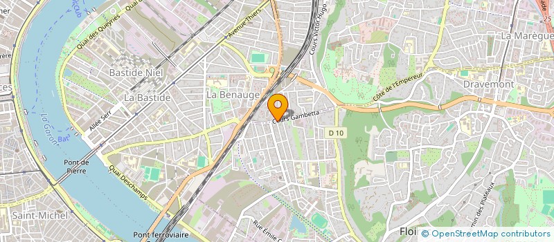 localisation de l'entreprise SCI OPHTALMOLOGIE FLOIRAC  FLOIRAC