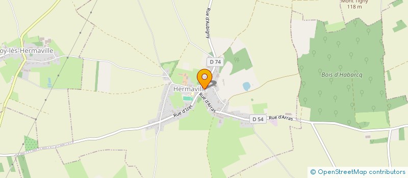 localisation de l'entreprise SCI OPIGEZ PONTHIEU  HERMAVILLE