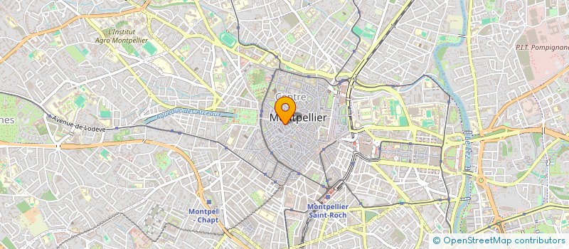 localisation de l'entreprise SCI OPION à MONTPELLIER