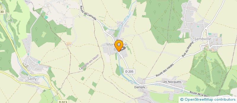 localisation de l'entreprise SCI OPM  GUITRANCOURT