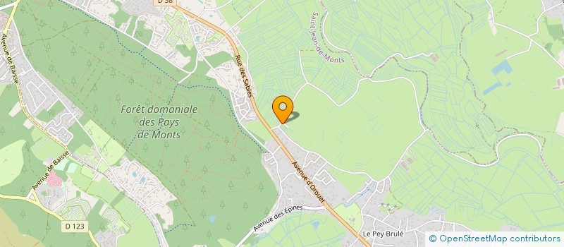 localisation de l'entreprise SCI OPOPOP  SAINT-JEAN-DE-MONTS