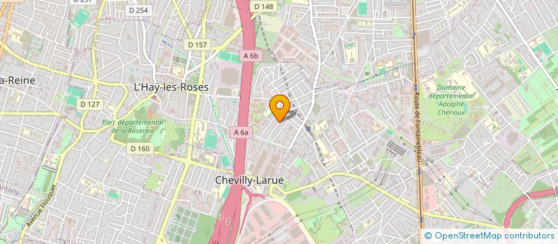 localisation de l'entreprise SCI OPPEDISANO  L'HAY-LES-ROSES