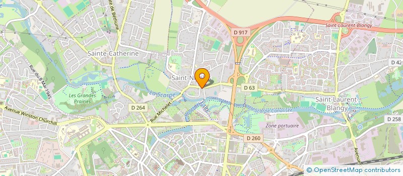 localisation de l'entreprise SCI OPPIDUM  VAYRAC