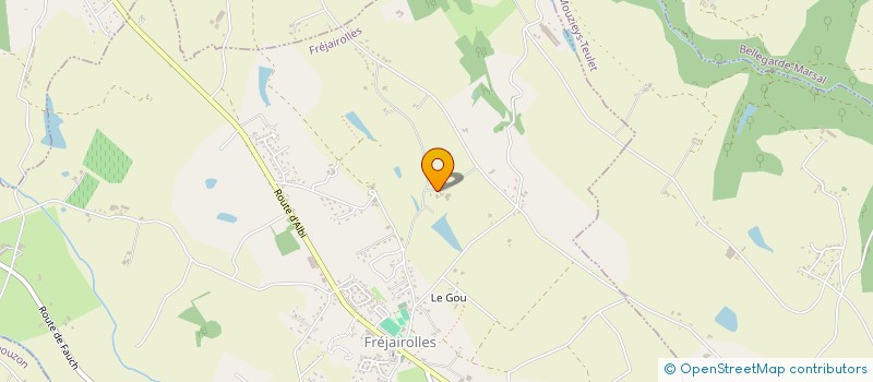 localisation de l'entreprise SCI OPPORTUNITE PLUS  FREJAIROLLES