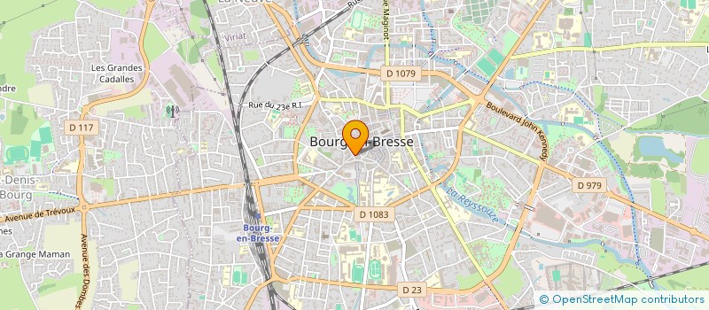 localisation de l'entreprise SCI OPTIBAT à BOURG-EN-BRESSE
