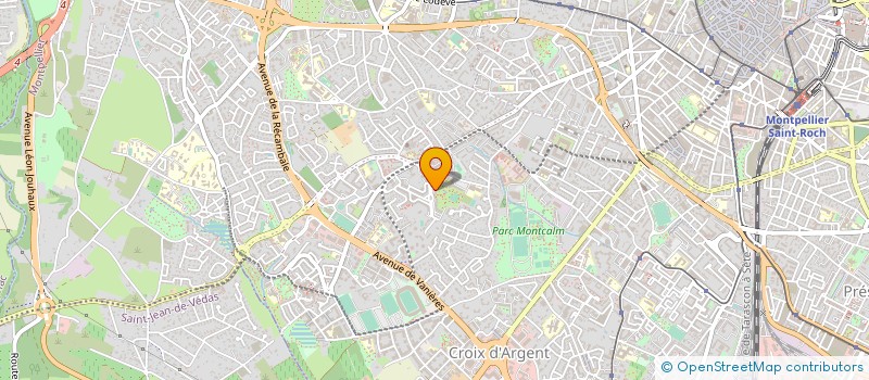 localisation de l'entreprise SCI OPTIMA à MONTPELLIER