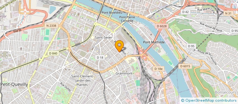 localisation de l'entreprise SCI OPTIMA à ROUEN