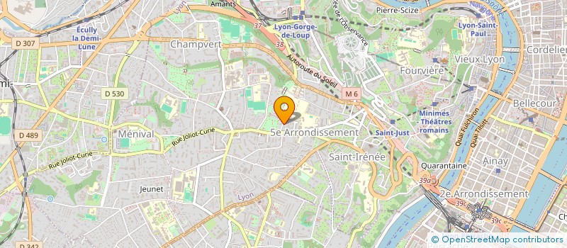 localisation de l'entreprise SCI OPTIMISTE  LYON