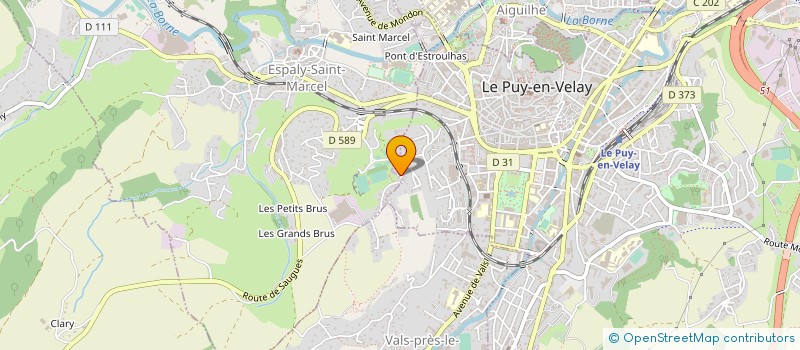 localisation de l'entreprise SCI OPTIMUM  ESPALY-SAINT-MARCEL