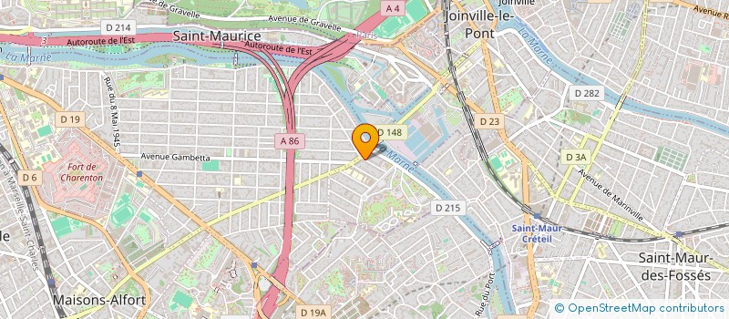 localisation de l'entreprise SCI OPTIQUE METROPOLIS à MAISONS-ALFORT