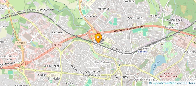 localisation de l'entreprise SCI OR à VANNES