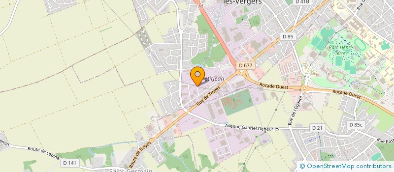 localisation de l'entreprise SCI OR  SAINT-ANDRE-LES-VERGERS