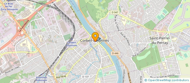 localisation de l'entreprise SCI OR-AN à CORBEIL-ESSONNES