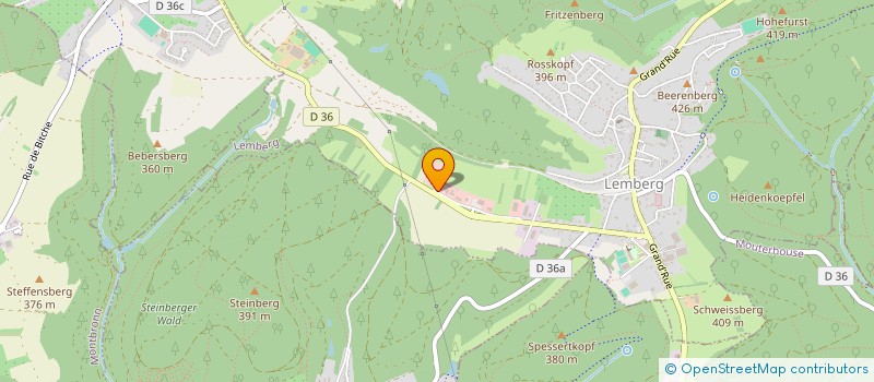 localisation de l'entreprise SCI OR YZON  LEMBERG